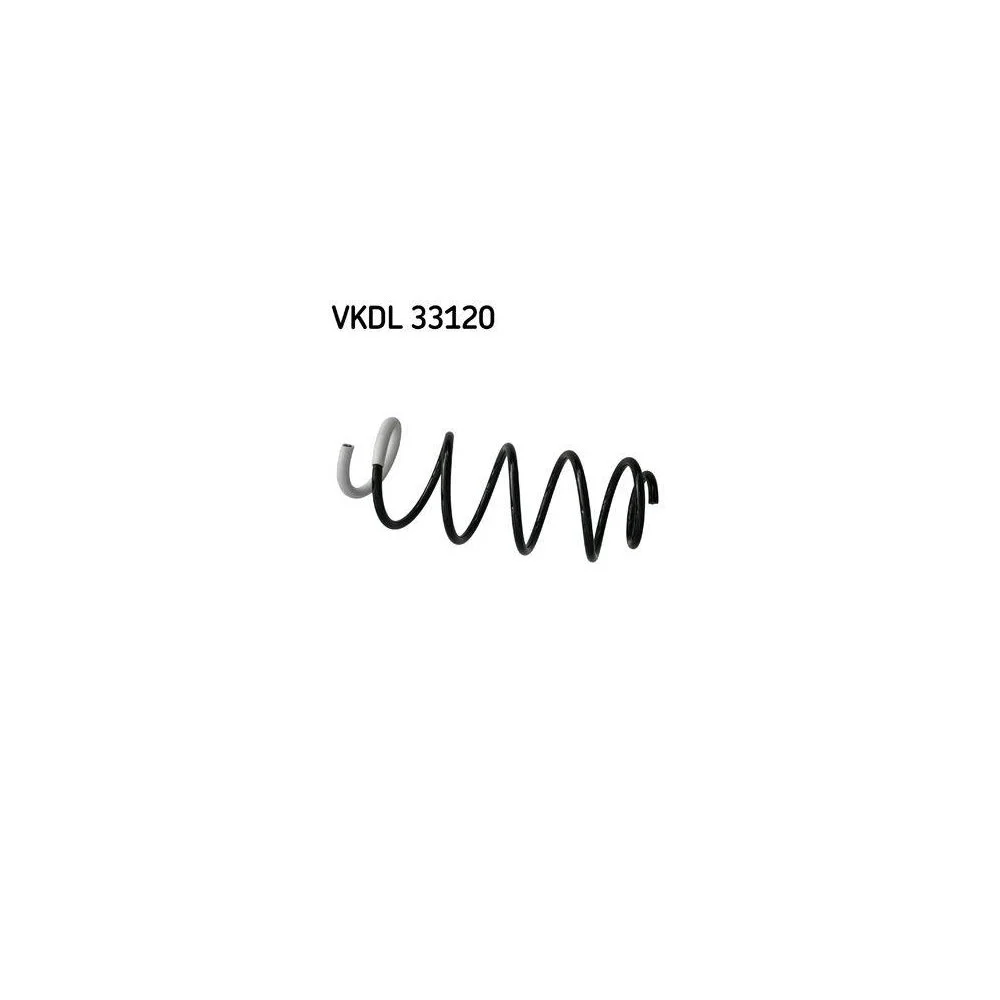Пружина підвіски SKF VKDL 33120, передня вісь, фото №1 Пружина підвіски SKF VKDL 33120, передня вісь, фото №1
