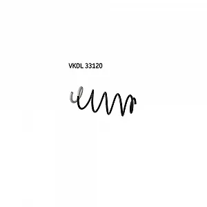 Пружина подвески SKF VKDL 33120, передняя ось - Фото 1