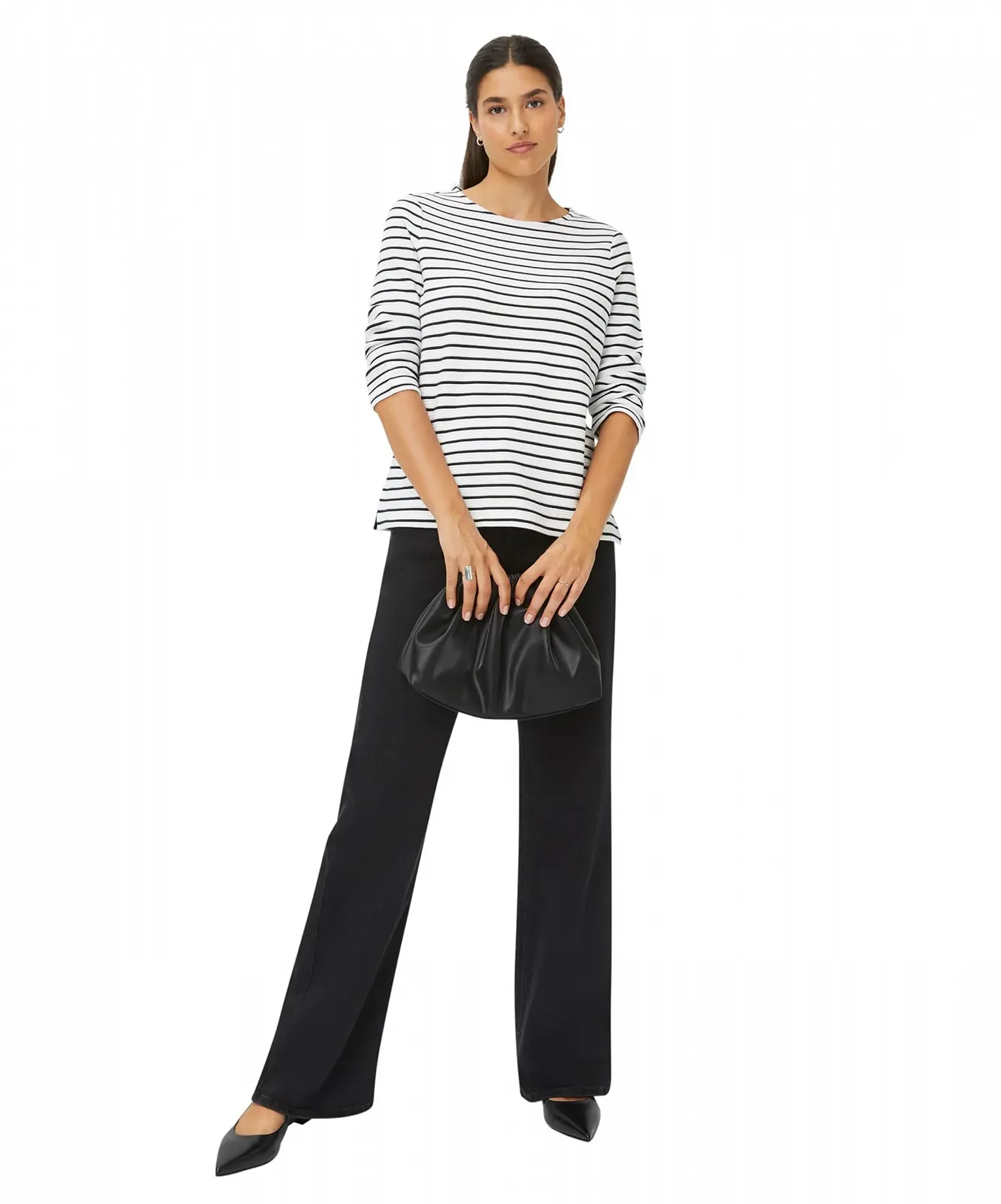 Жіночий світшот BRAX Style Bonnie Stripe, фото №4