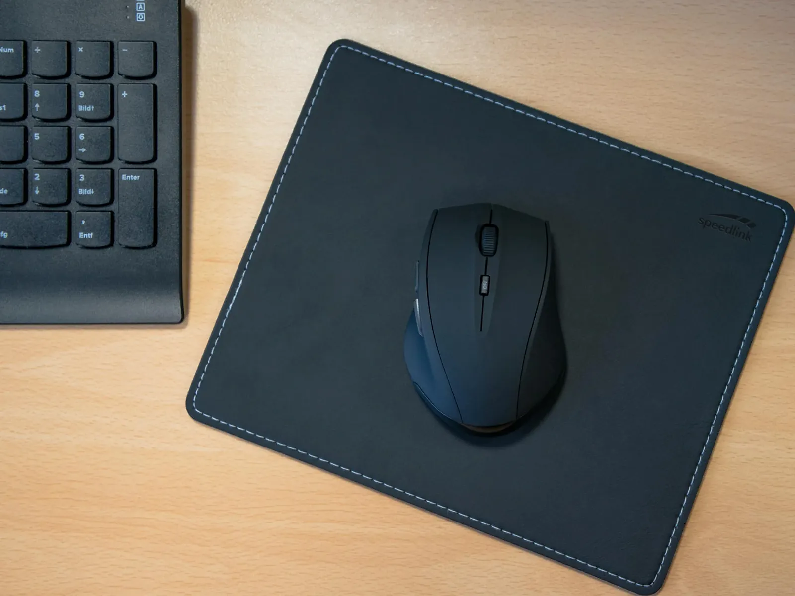 Миша Speedlink Calado Silent Wireless USB 1600 DPI Black, фото №6