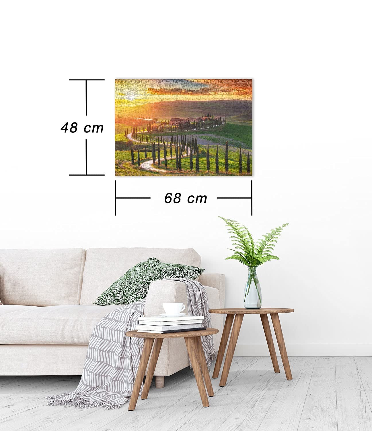 Пазл Ulmer Puzzleschmiede Tuscany 1000 элементов, фото №3