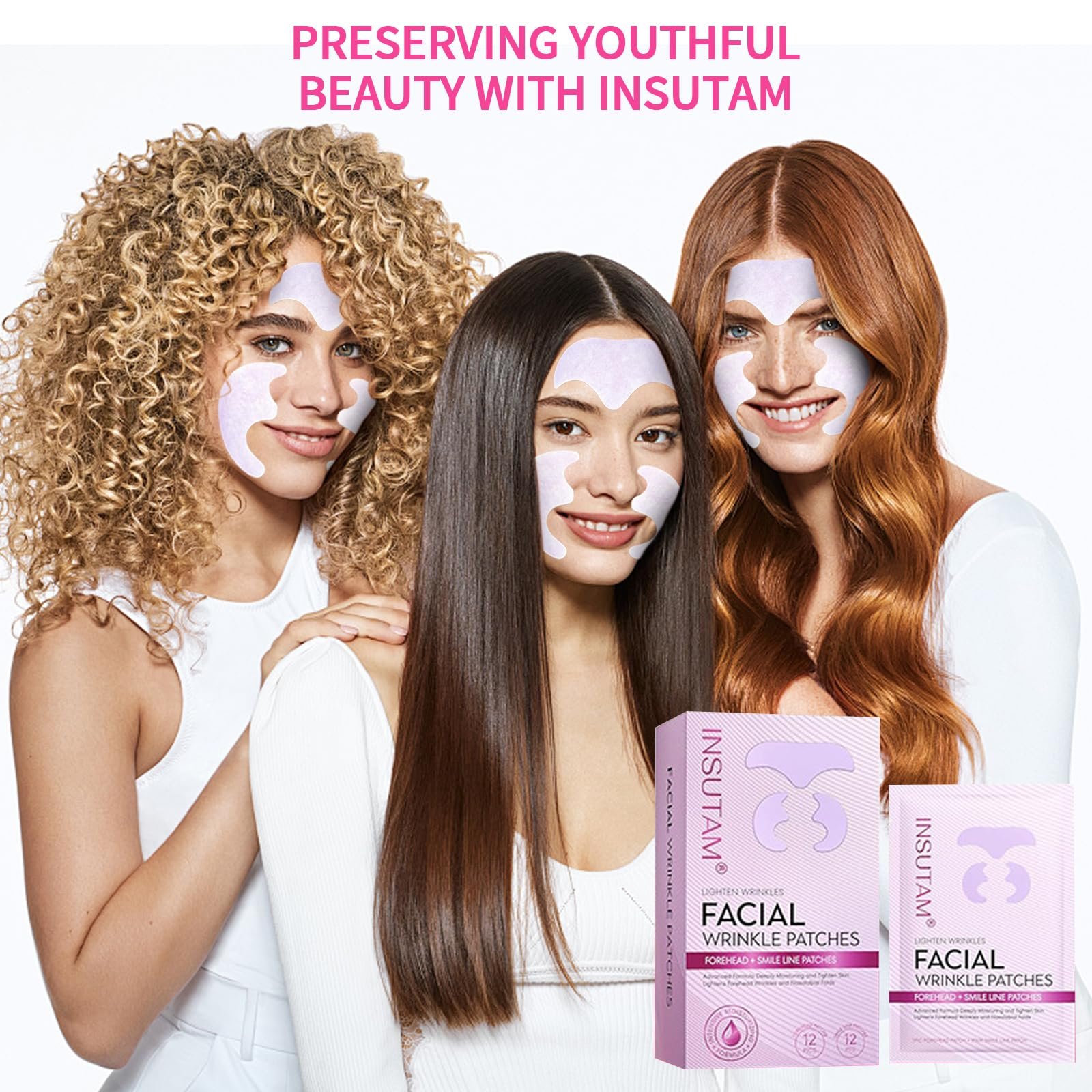 Патчи для лба от морщин, ночные, 3 шт., фото №2 Патчи для лба от морщин, ночные, 3 шт., фото №2