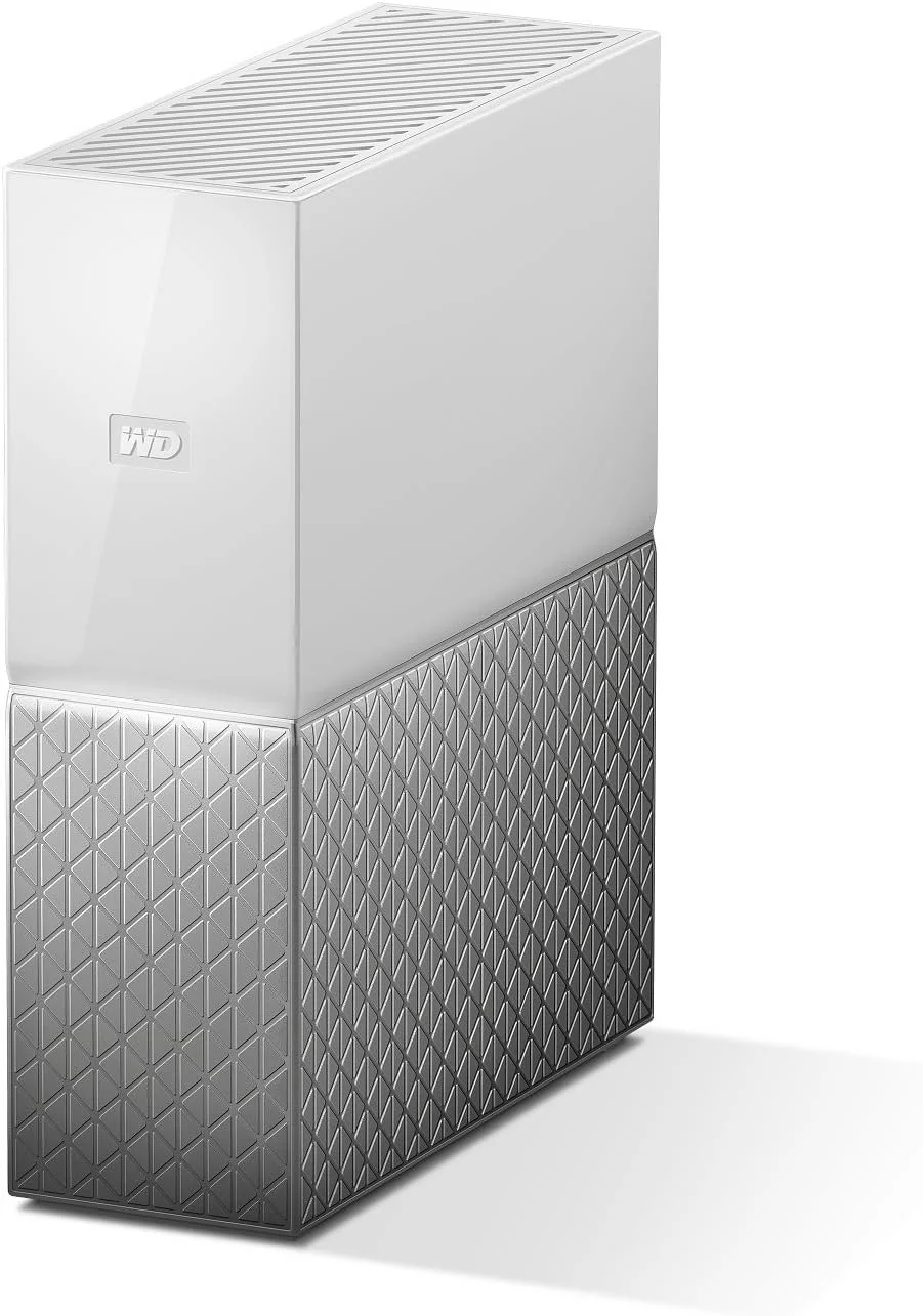 Мережевий накопичувач Western Digital My Cloud Home 4TB / 3.5" SATA / 1.4GHz Quad-Core / 1xGbE LAN / USB 3.0 / Серебристий (WDBVXC0040HWT-EESN), фото №3