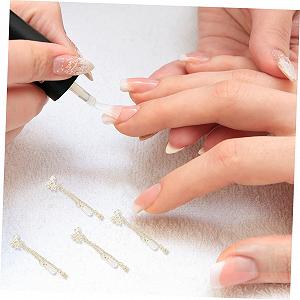 Ланцюжок для нігтів Housoutil прикраси для манікюру у вигляді бантиків synthetic.ua - Фото 1