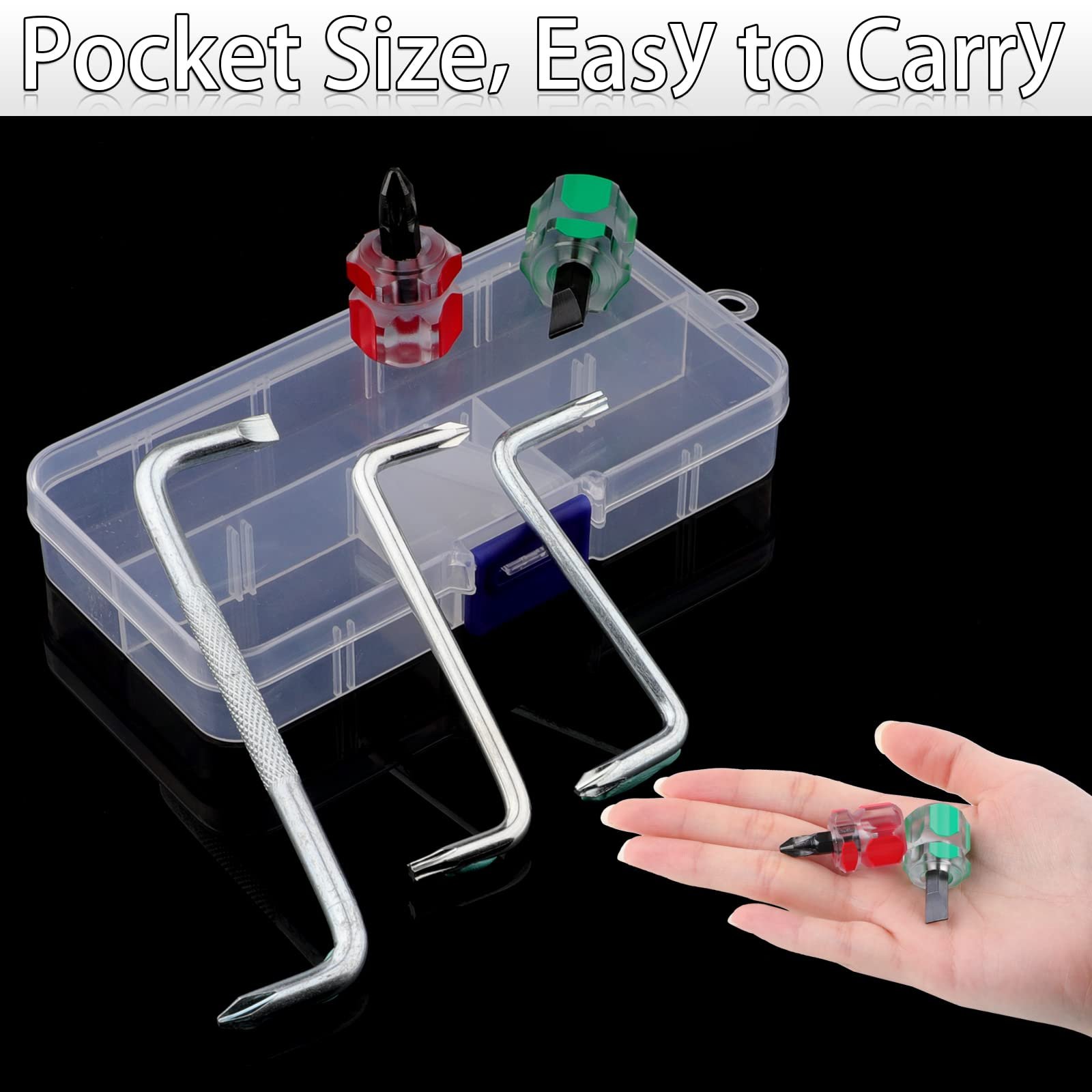 Набір викруток XXX Z Type Offset Double Sided Mini Small 5 шт., фото №5