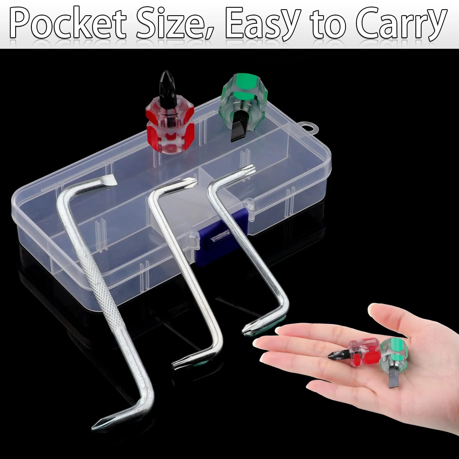 Набір викруток XXX Z Type Offset Double Sided Mini Small 5 шт., фото №5