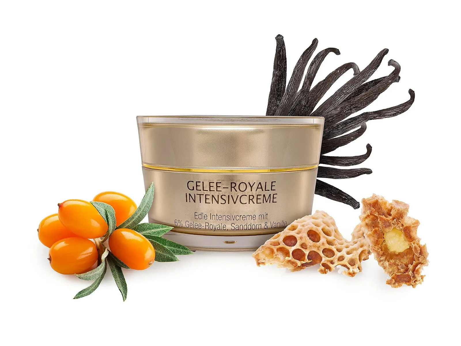 Крем для обличчя Royal Jelly Intensive для сухої шкіри з маточним молочком та обліпихою, 50 мл, фото №4
