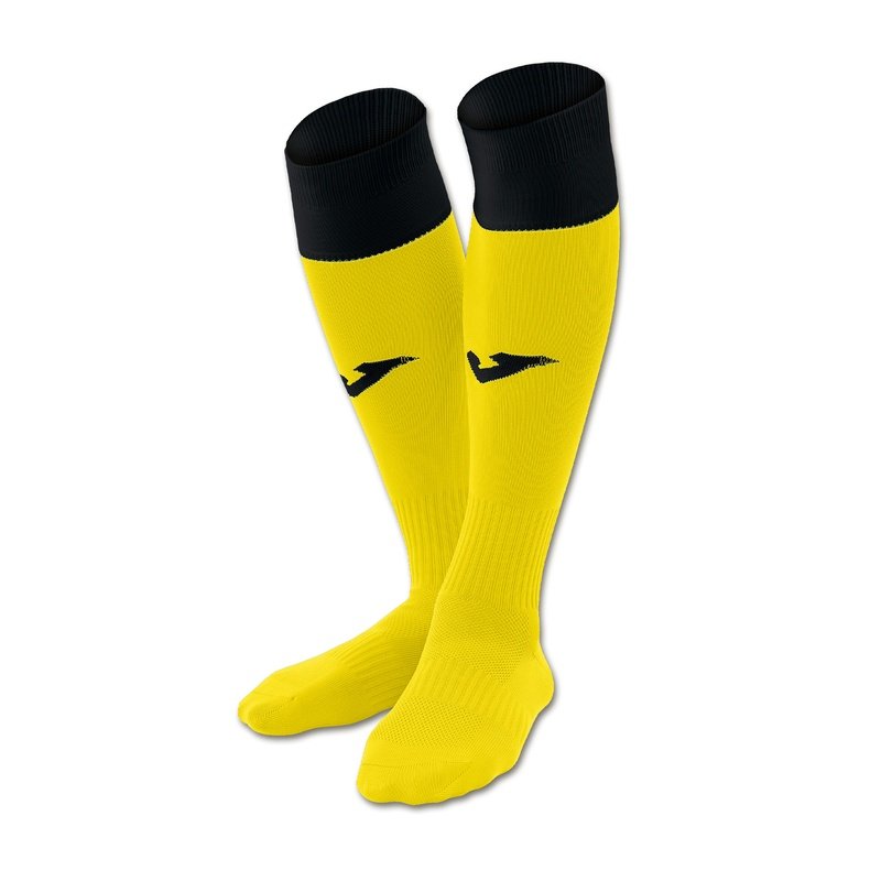 Гетры Joma CALCIO 24 Желтый, Черный 34-39, фото №1