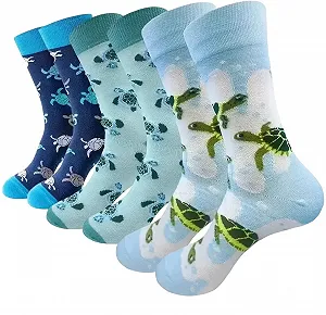 Шкарпетки з черепахами 3 пари 38-42 - Фото 1