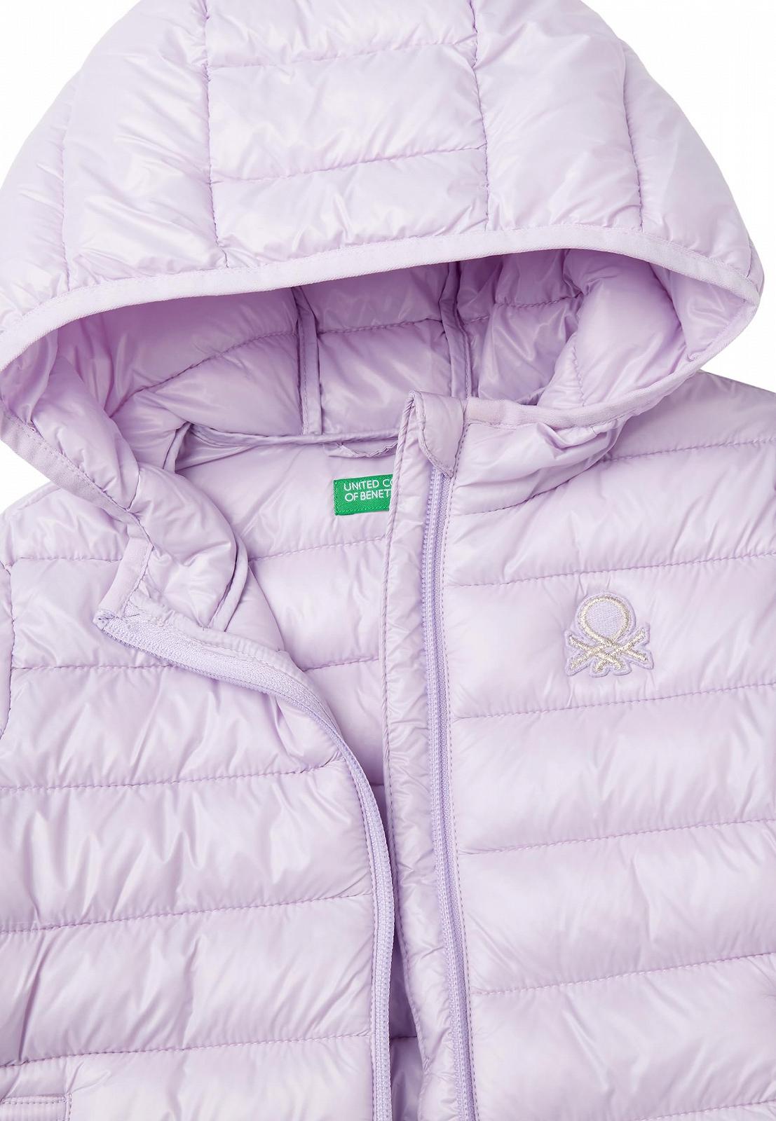 Куртка дитяча утеплена United Colors of Benetton для дівчат, для дітей і малюків, фото №3