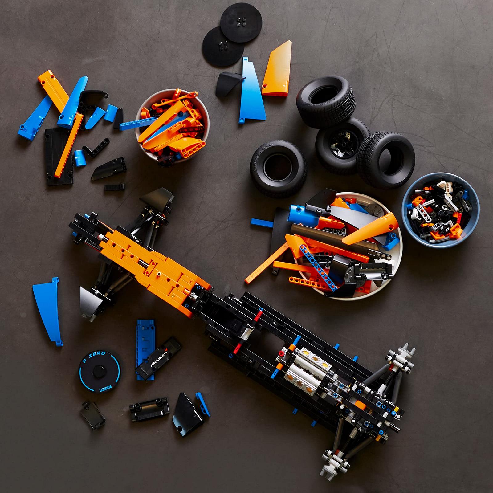 Конструктор LEGO Technic 42141 McLaren Formula 1 Racing Car для взрослых (1434 детали), фото №5