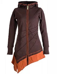 Пальто Vishes Асимметричное Эльф с остроконечным капюшоном и отверстиями для больших пальцев - Фото 1