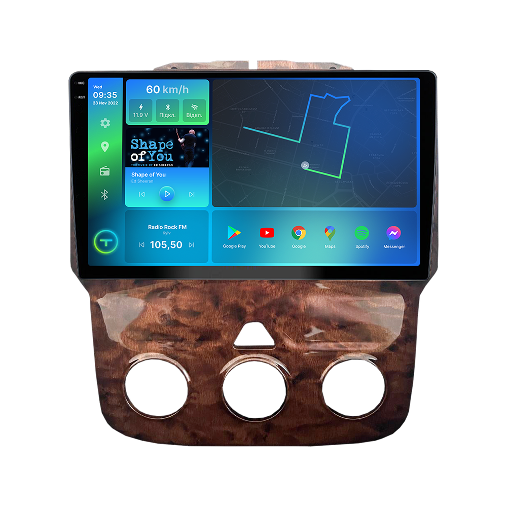 Штатная магнитола Torssen Dodge Ram 2013-2019 F9464 4G Carplay DSP 4/64Gb QLED 9, фото №1