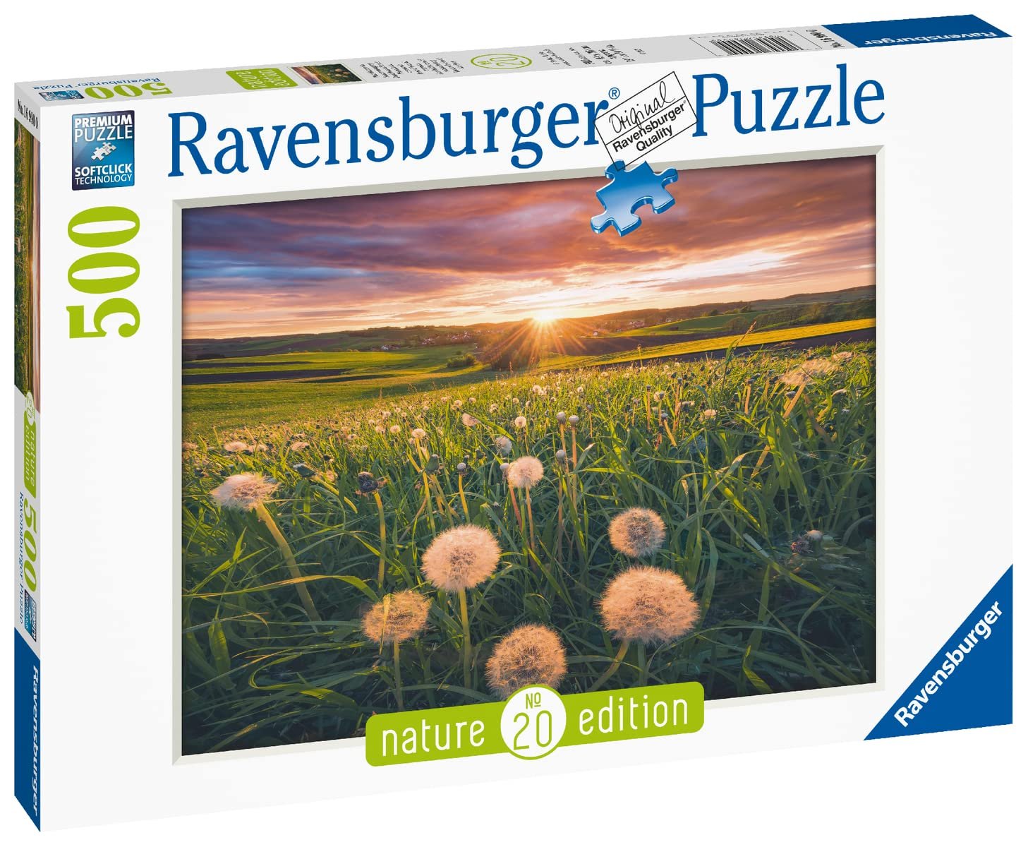 Пазл Ravensburger Nature Edition Dandelions in the Sunset 500 елементів від 14 років, фото №3