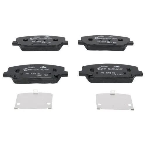 Комплект гальмівних колодок, дискове гальмо ATE 13.0460-5651.2 для HYUNDAI KIA передня вісь, фото №2 Комплект гальмівних колодок, дискове гальмо ATE 13.0460-5651.2 для HYUNDAI KIA передня вісь, фото №2