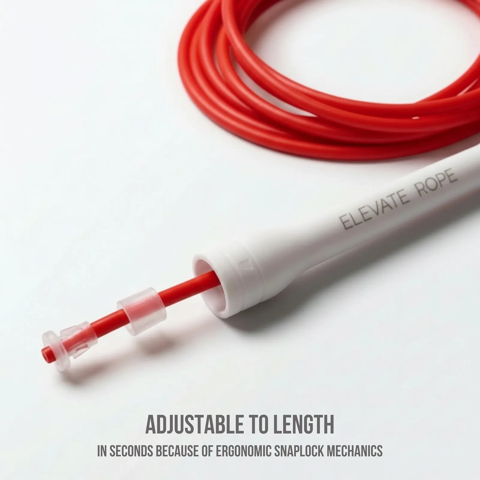 Скакалка Elevate Speed Rope MAX професійна PVC з нейлоновим осердям 5 мм 3 м, фото №6