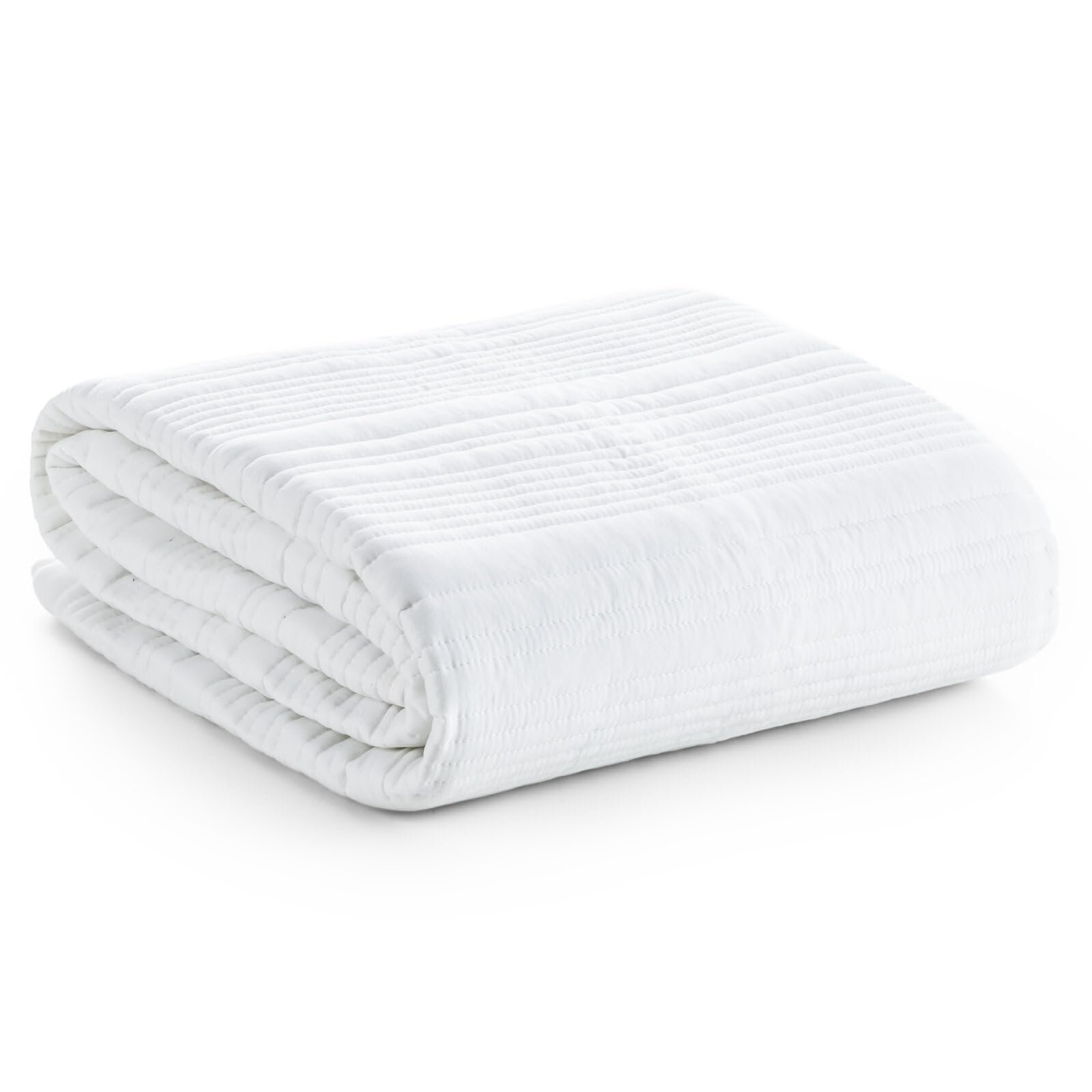 Покривало Eurofirany Оксамитове Tara з смужками Білий 220 x 240 см, фото №3 Покривало Eurofirany Оксамитове Tara з смужками Білий 220 x 240 см, фото №3