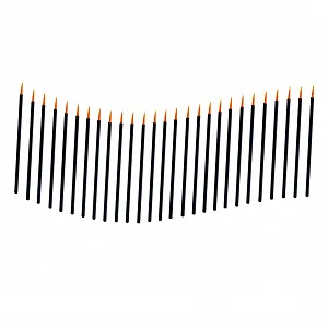 Пензлі для підводки очей POPETPOP Präzisions, 100 шт, одноразовий - Фото 1