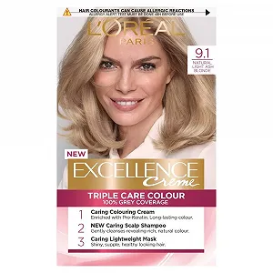 Фарба для волосся L'Oreal Excellence 9.1 Світлий Попелястий Блондин - Фото 1