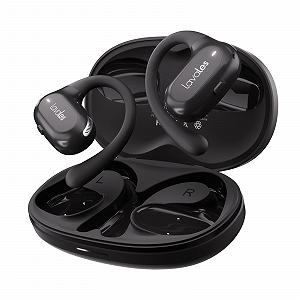 Наушники Lavales Open Ear Bluetooth 5.4 Wireless с микрофоном и ушными крючками 47 часов Черный - Фото 1