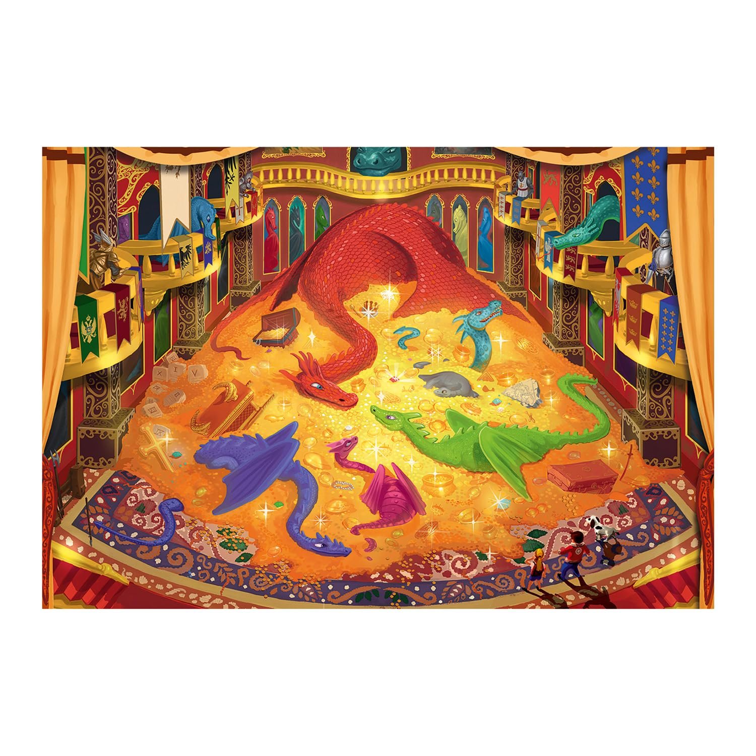 Пазл Calypto Dragon Treasure 3907402 200 елементів, фото №3