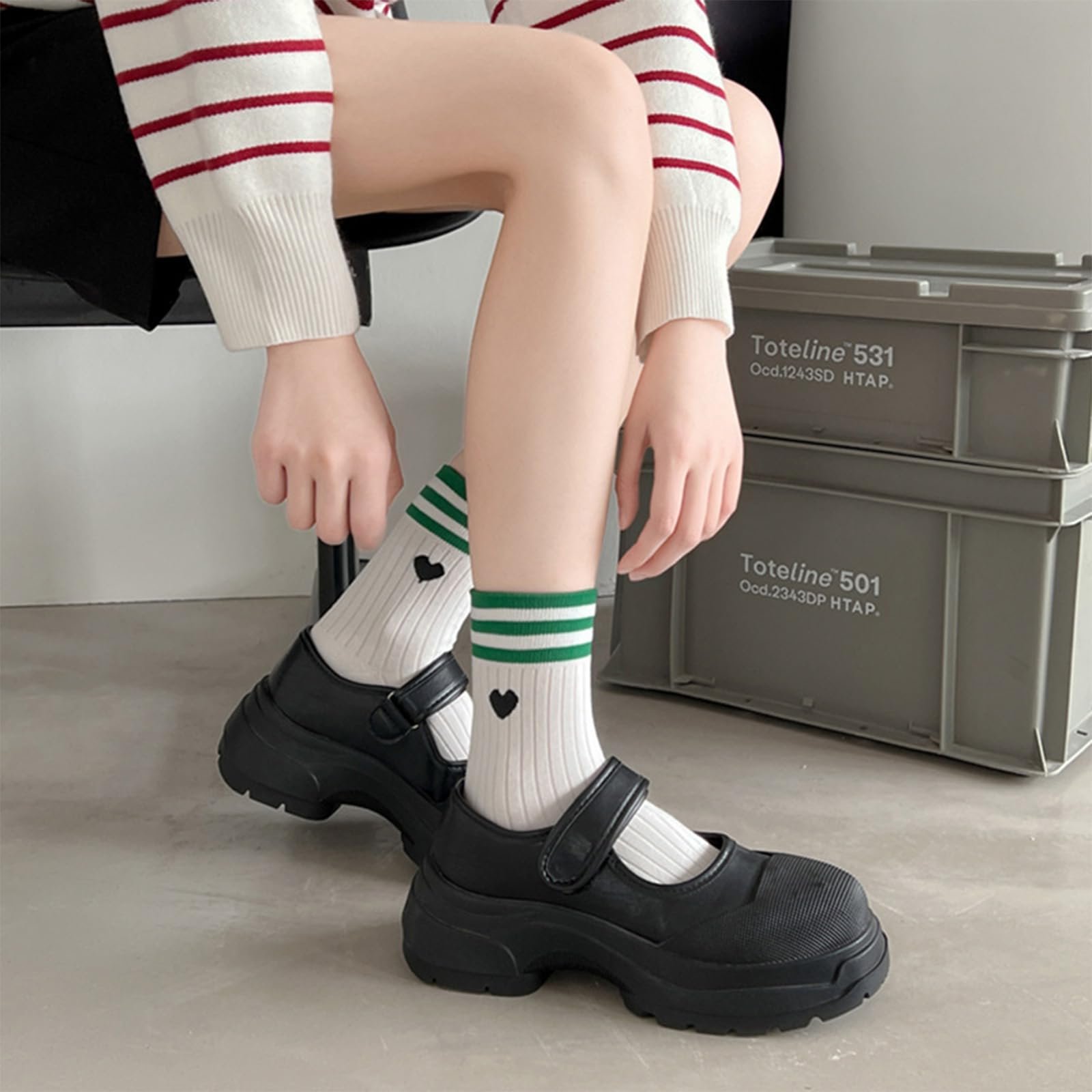 Женские теннисные носки (4 пары), фото №5