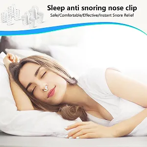 Кліпса проти хропіння з магнітом, багаторазова, для покращення носового дихання та сну, 20 шт synthetic.ua - Фото 1