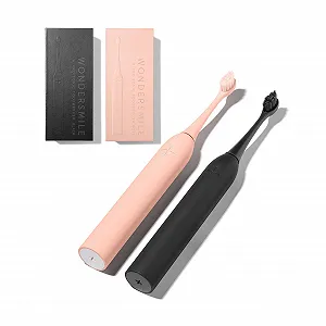 Електрична звукова зубна щітка Wondersmile Sonic Toothbrush Twin Pack PRO 4 програми Atomic Rose/Ultimate Black - Фото 1
