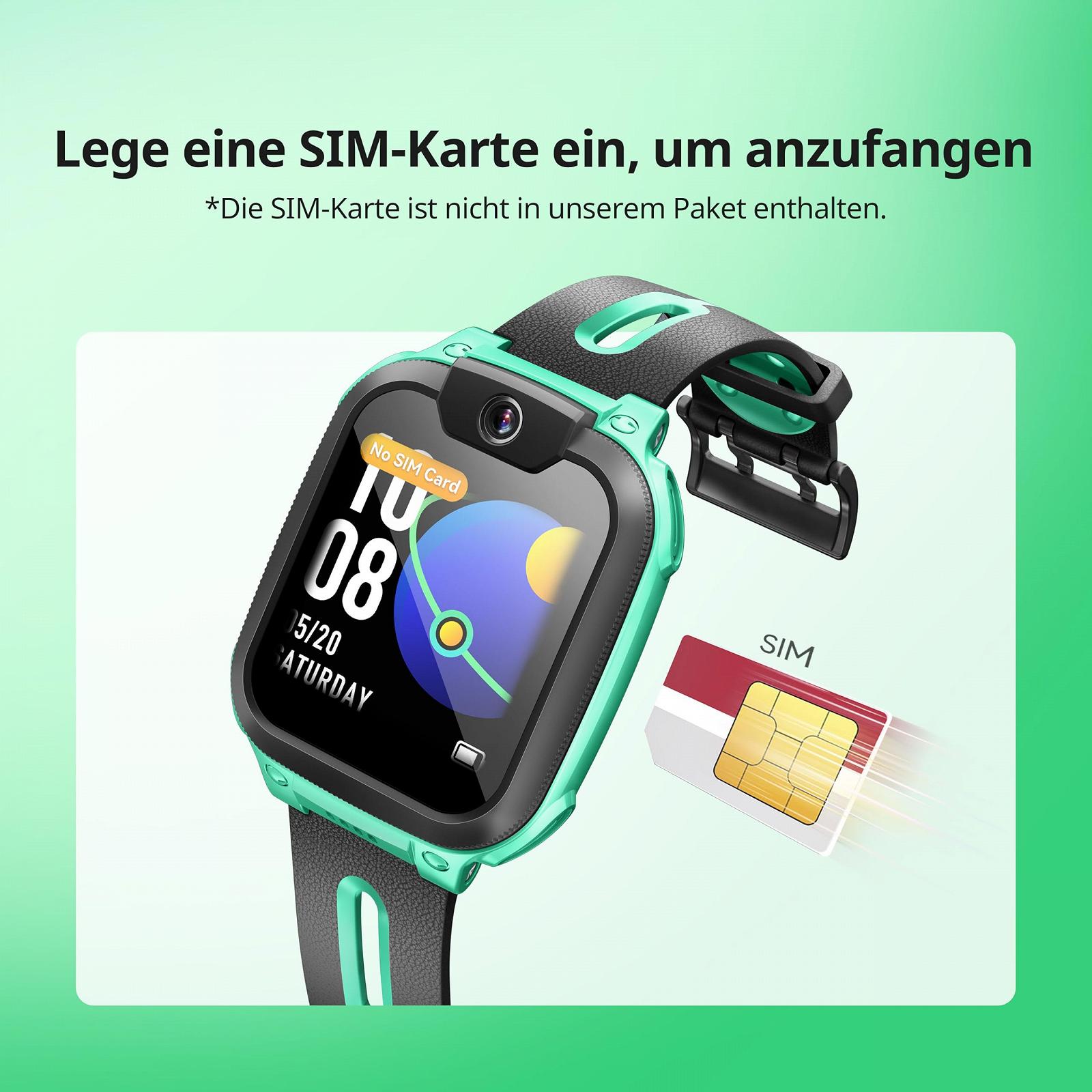 Смарт-часы детские imoo Watch Phone Z1 4G GPS Зеленый, фото №4
