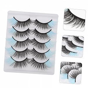 Вії ANGOILY Кольорові Накладні 5 пар synthetic.ua - Фото 1