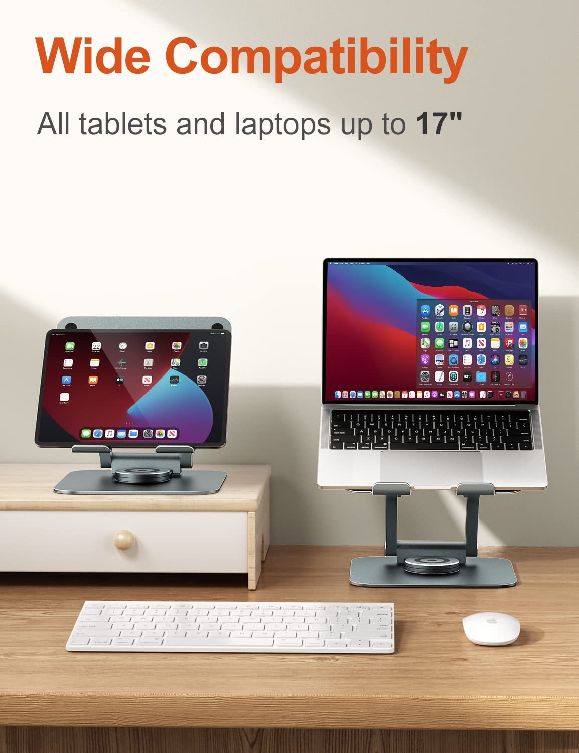 Підставка для ноутбука tounee з обертовою основою на 360

градусів, ергономічна підставка для ноутбука, регульована по висоті, підставка для ноутбука для столу, стояча підставка для ноутбука, підставка для комп'ютера з ноутбуками, 10-17 дюймів, сіра, фото №6