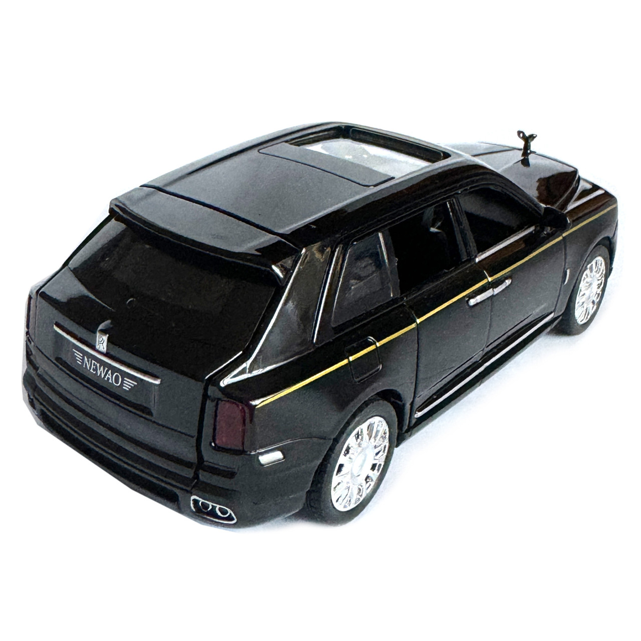 Машинка металлическая Rolls-Royce Cullinan ролс ройс черный звук свет инерция откр люк двери капот багажник, фото №4 Машинка металлическая Rolls-Royce Cullinan ролс ройс черный звук свет инерция откр люк двери капот багажник, фото №4