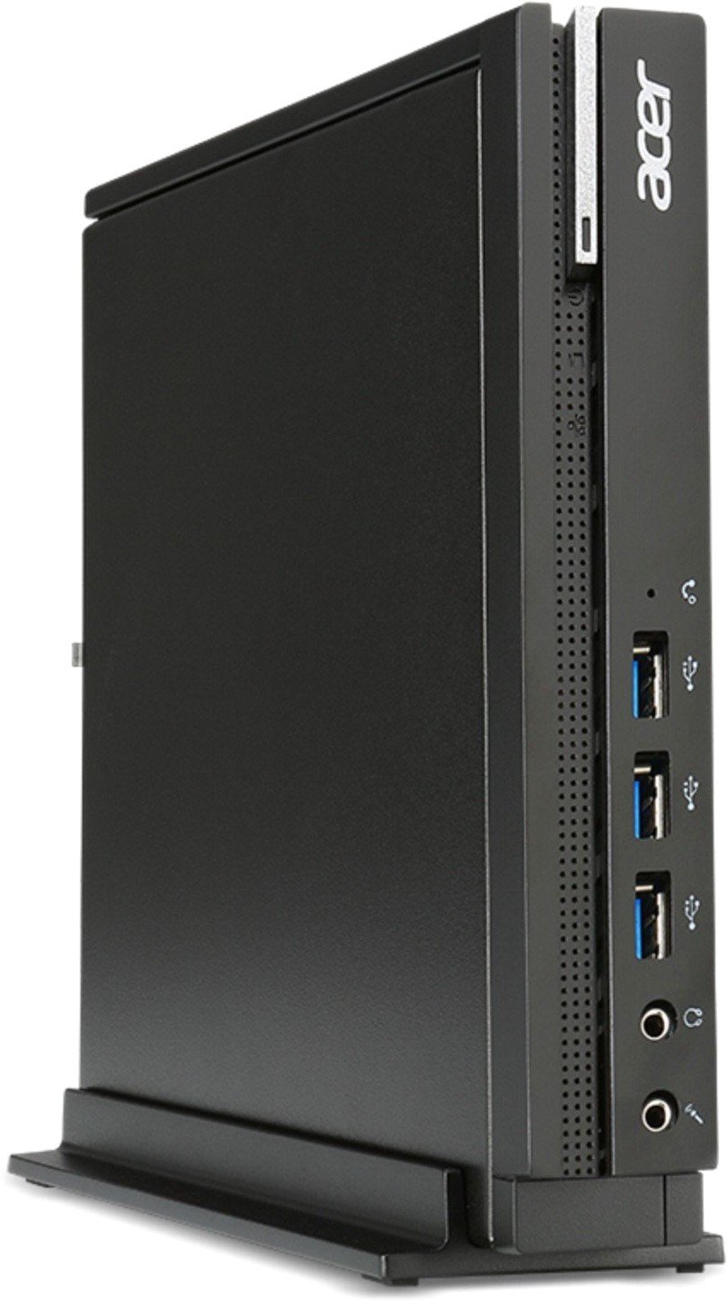 Міні ПК Acer Veriton N4640G / Intel G3900T / RAM 8GB / SSD 128GB / LAN / Wi-Fi / Windows 11 / Black, фото №1