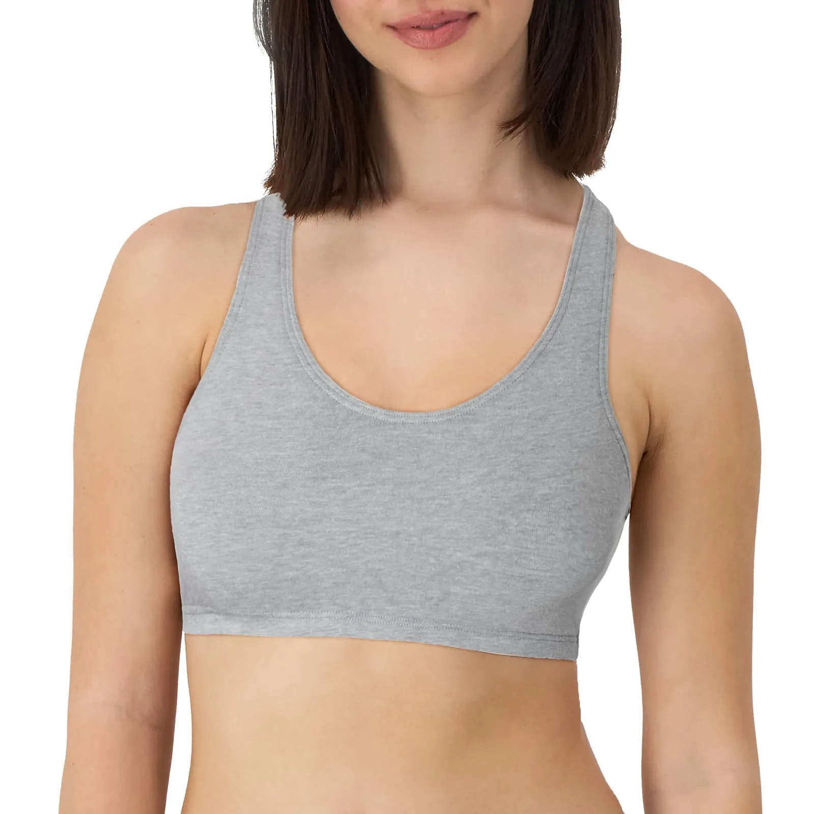 Бюстгальтер-бралетт Hanes Racer Back T Back 3 шт., фото №2