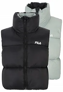 Жилет Пуховик FILA Lockstedt Двосторонній Укорочений для Дівчат synthetic.ua - Фото 1