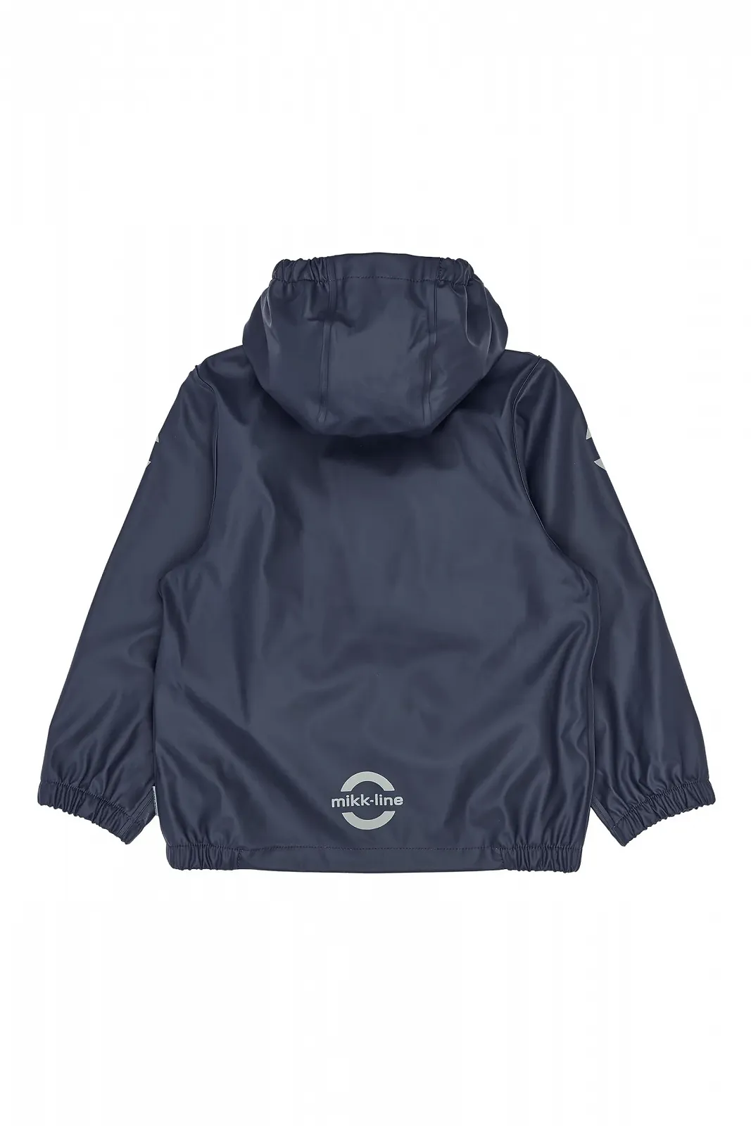 Дождевик Mikk-line Унисекс Детский Водонепроницаемый и Ветрозащитный Дождевик для Девочек и Мальчиков со Светоотражателями и Съемным Капюшоном Легкая Куртка для Грязи Oeko-Tex, фото №2