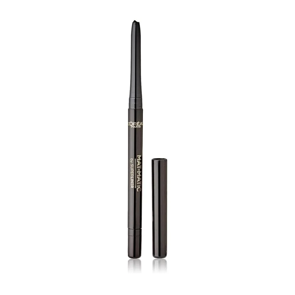 Карандаш L'Oréal Paris Super Liner Mat-Matic No.01 Ultra Black Водостойкий, фото №1