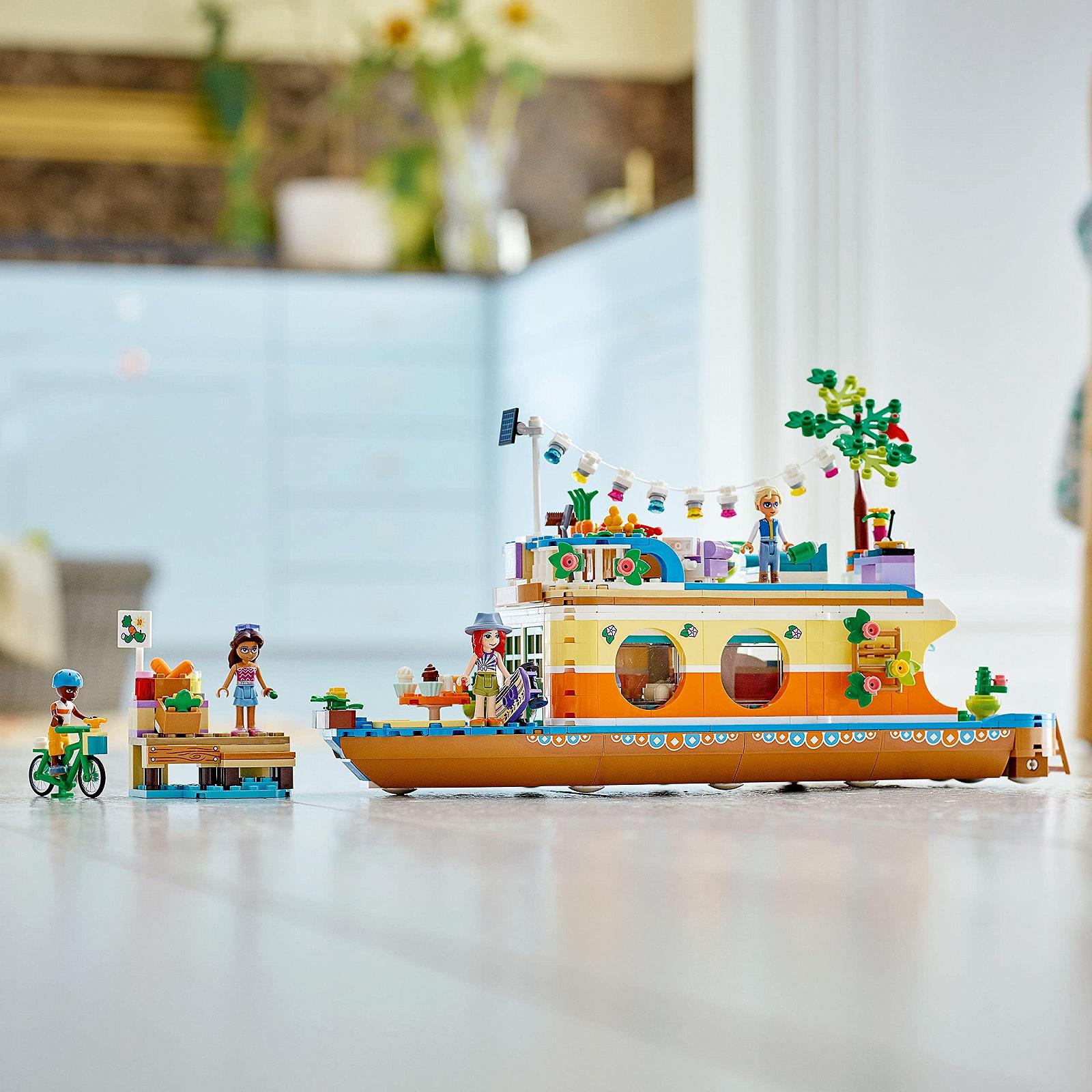 Іграшковий човен LEGO Friends Canal Houseboat багатоколірний, фото №6 Іграшковий човен LEGO Friends Canal Houseboat багатоколірний, фото №6