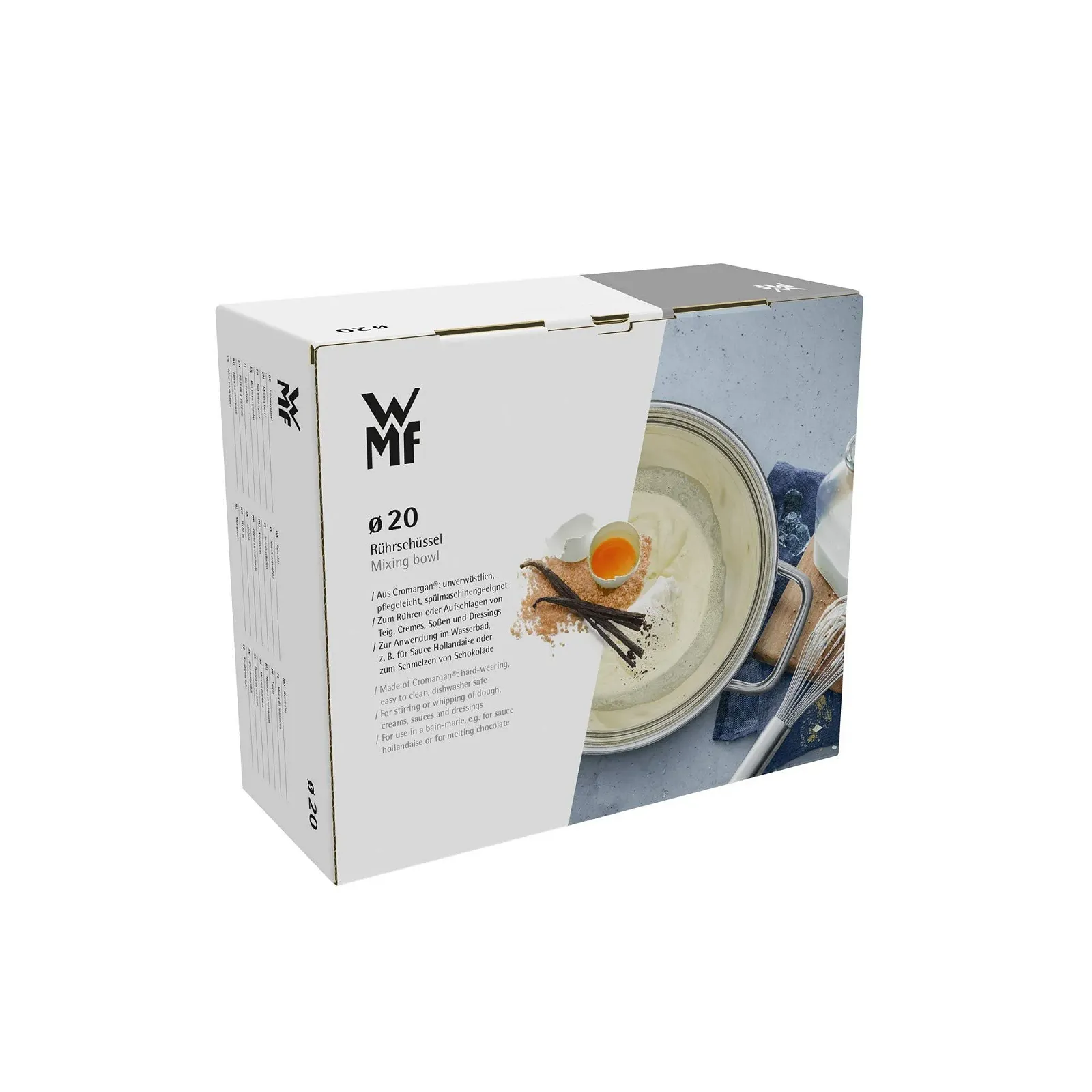 Чаша для водяної бані WMF Compact Cuisine Stackable 20 см нержавіюча сталь, фото №10 Чаша для водяної бані WMF Compact Cuisine Stackable 20 см нержавіюча сталь, фото №10