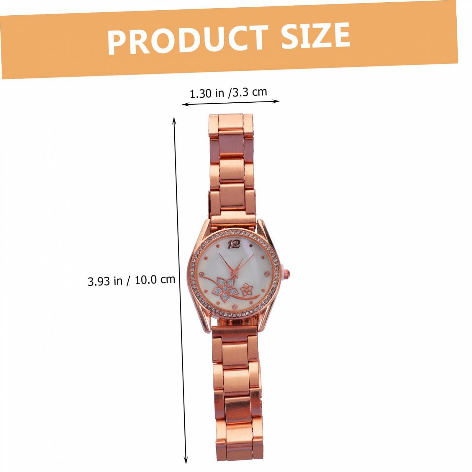 Спортивные часы Healvian Design Женские Ремешок из нержавеющей стали с кристаллами для фитнеса для ежедневного использования Наручные часы для подростков, фото №7