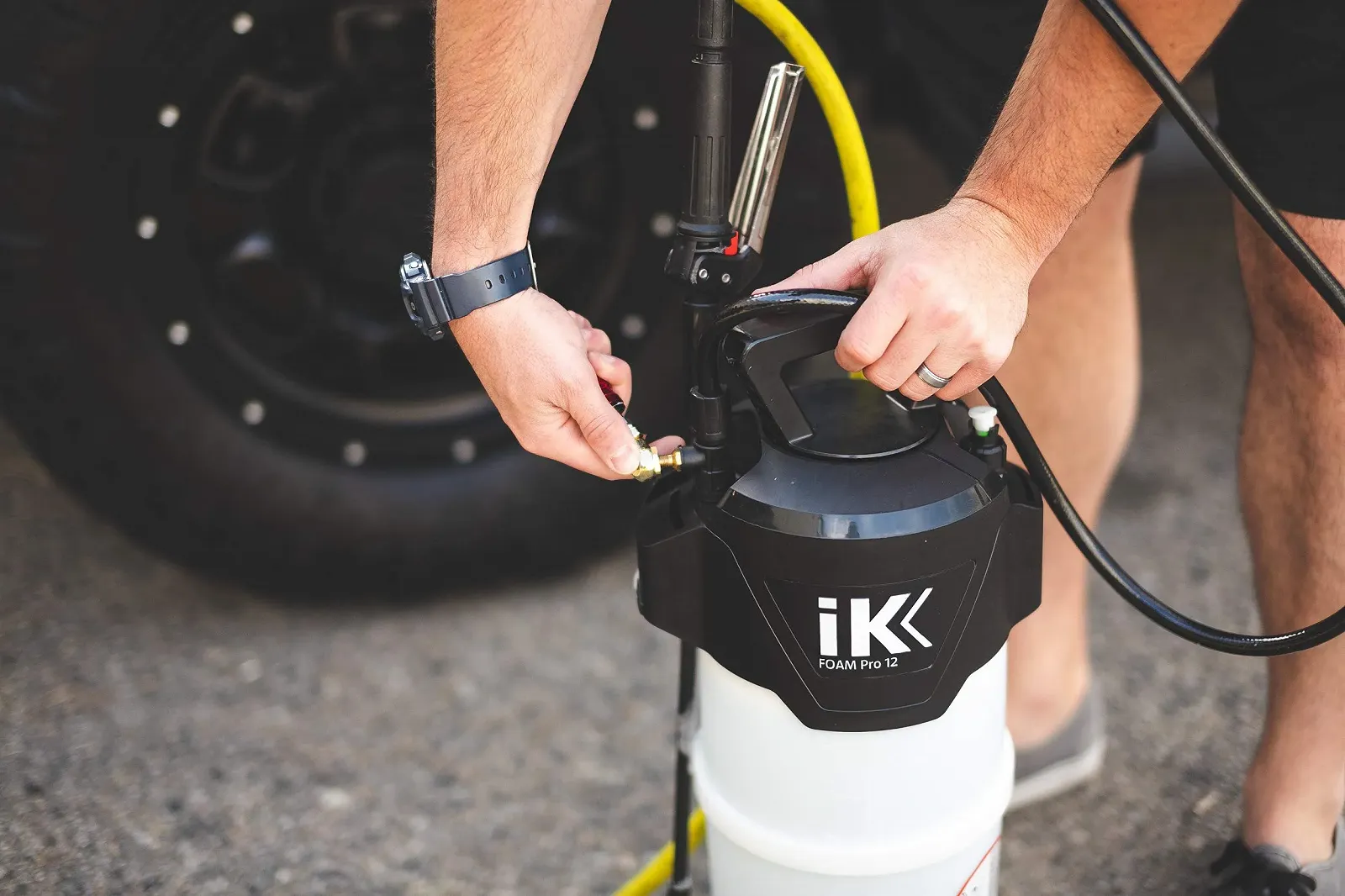 Профессиональный пенный опрыскиватель Goizper iK Foam PRO 12 Черный, фото №2 Профессиональный пенный опрыскиватель Goizper iK Foam PRO 12 Черный, фото №2