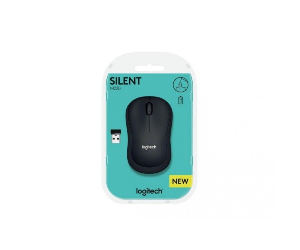 Миша Logitech M220 Silent Dark Gray (910-004878), фото №4