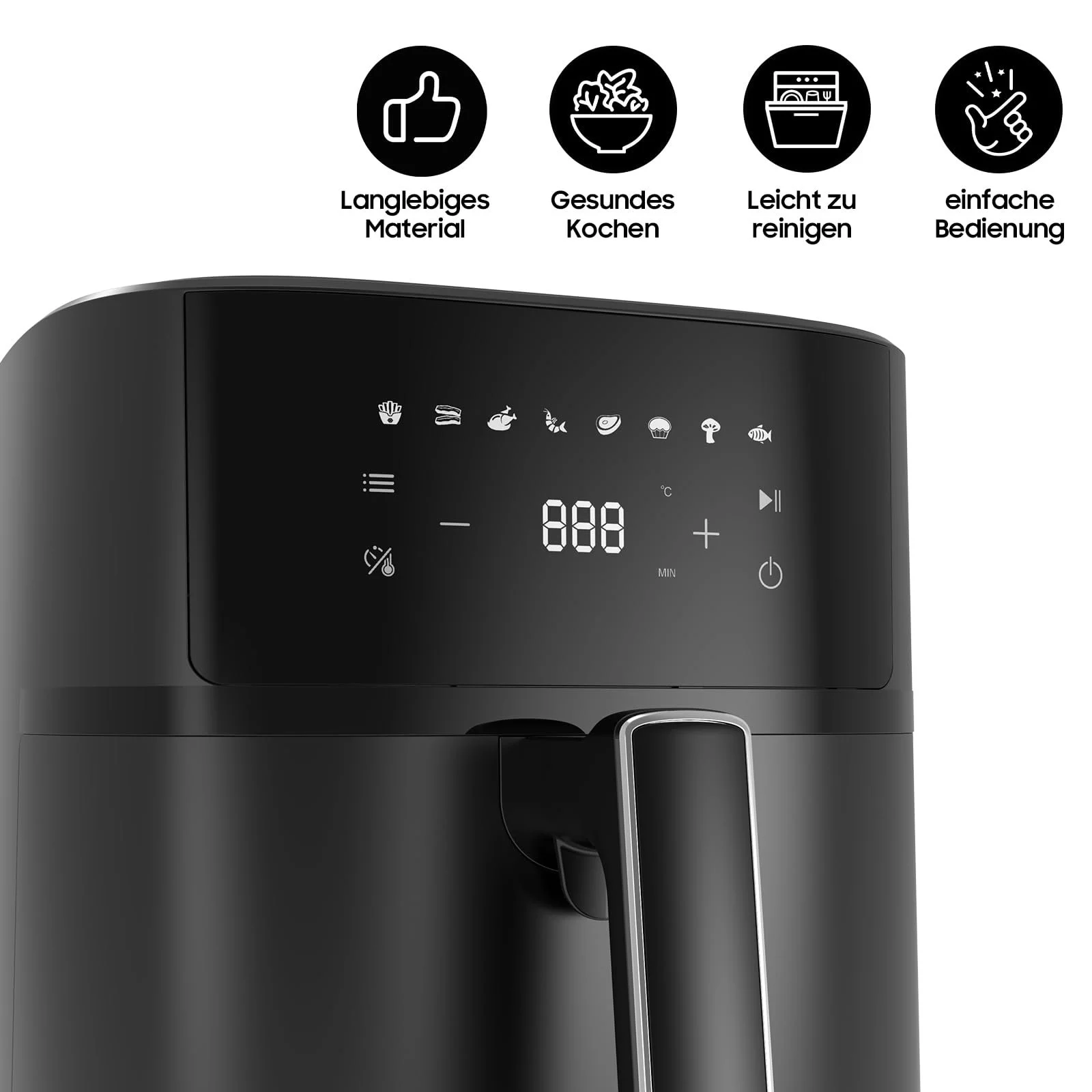 Мультипечь iceagle XL 6.5 л 1700 Вт 8 программ Металлический корпус Цифровая LED 80-200 °C, фото №5 Мультипечь iceagle XL 6.5 л 1700 Вт 8 программ Металлический корпус Цифровая LED 80-200 °C, фото №5