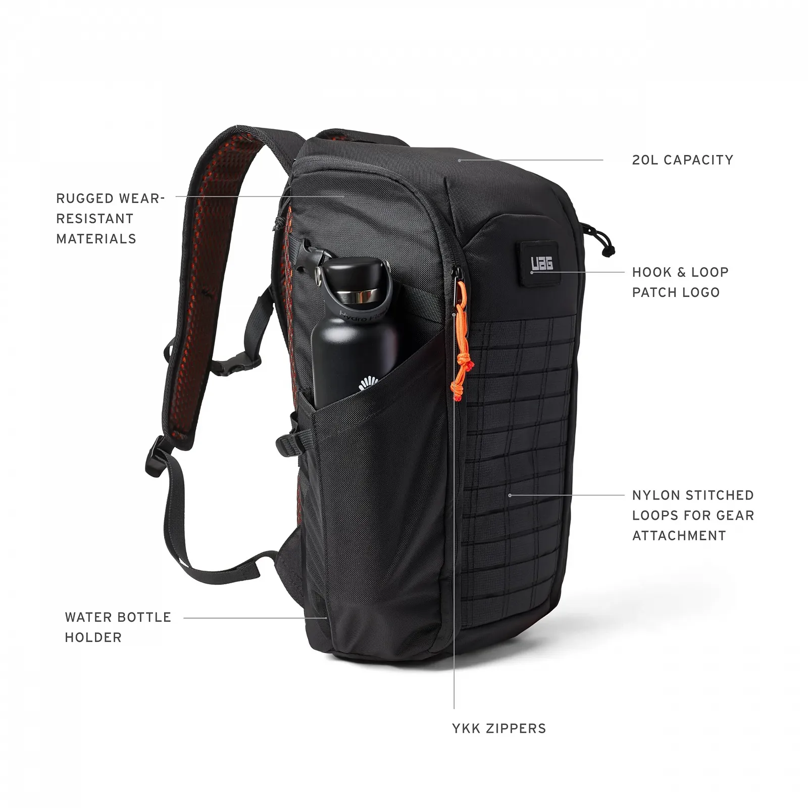 Рюкзак для ноутбука Urban Armor Gear UAG 16" 20л, фото №3