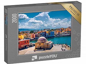 Пазл puzzleYOU Puzzle Collection Crete "Mosque in the Old Venetian Port of Chania City Crete" 2000 элементов - Фото 1