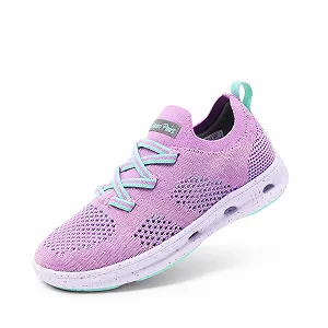 Кроссовки DREAM PAIRS и девочек Вязаные спортивные дышащие легкие с низким верхом нескользящие для бега - Фото 1