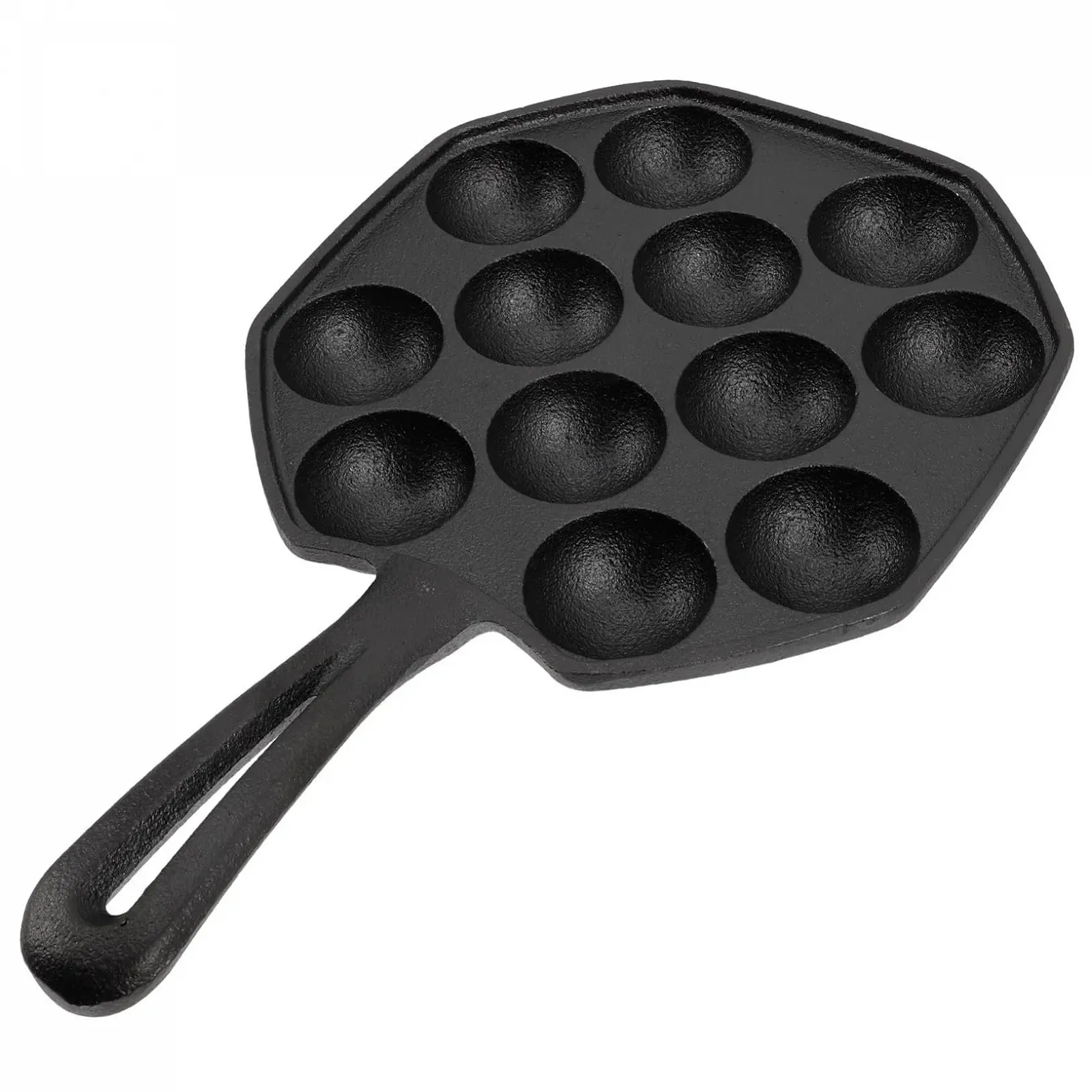 Набор форм для выпечки чугунный на 12 лунок для улиток антискользящий с ручками, фото №1