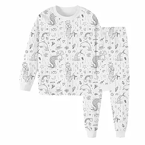 Пухнастий дитячий піжамний набір - Фото 1