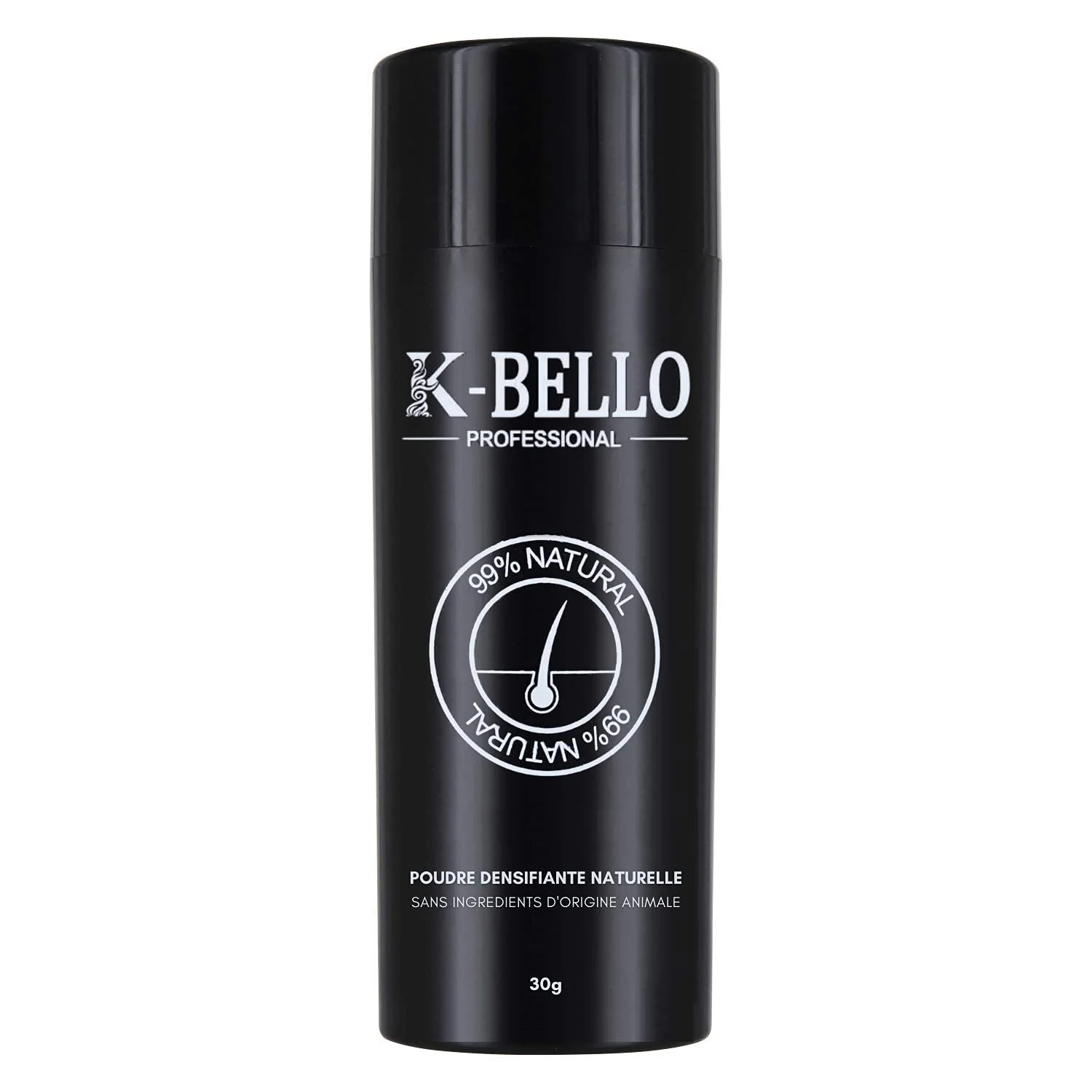K-Bello Natural & Vegan для жінок та чоловіків, для миттєвого потовщення та надання густоти волоссю, Пудра для волосся - Світлий блонд, фото №1 K-Bello Natural & Vegan для жінок та чоловіків, для миттєвого потовщення та надання густоти волоссю, Пудра для волосся - Світлий блонд, фото №1