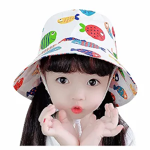 Бейсболка-тракер Glücksvogel с узором детская с UV-защитой synthetic.ua - Фото 1